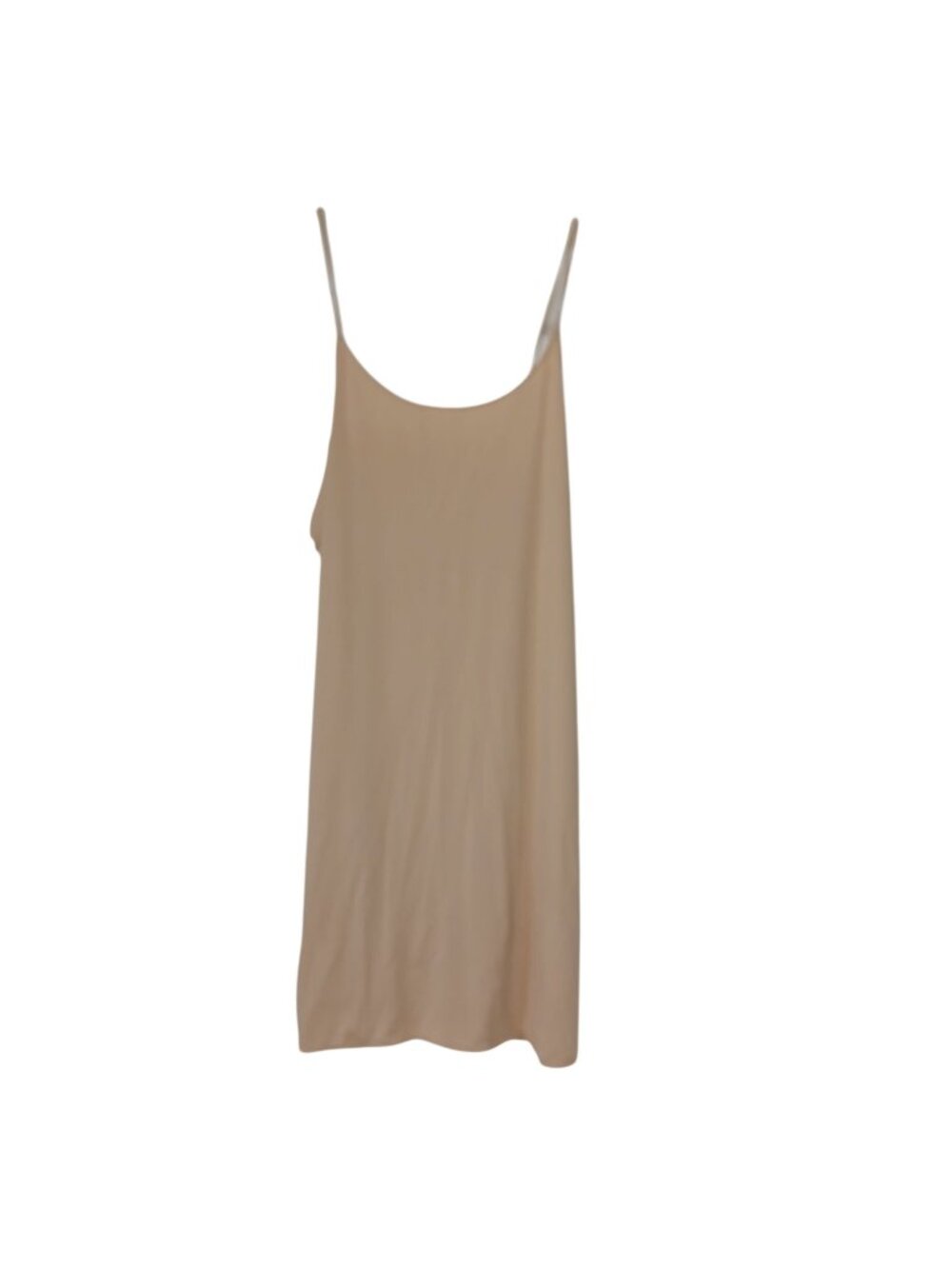 Jockey Generation Womens L Beige Adj Strap Slip Dress  Nylon/Spandex  #D-46